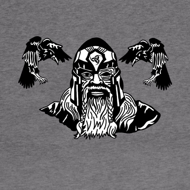 Norse God Odin by imphavok